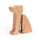 Pikkii Wooden Dog Stapler