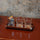 Dulton Desktop Tray Holding Glassware