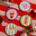 Eleanor Bowmer Christmas Set of 4 Merry Icons Coasters