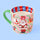 Eleanor Bowmer Christmas I Love Santa Mug