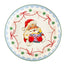 Eleanor Bowmer Christmas Santa Dinner Plate