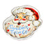 Eleanor Bowmer Christmas Santa Treat Plate