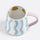 Blue Wave Mug - Interior