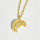 Estella Bartlett Croissant Necklace - Gold