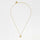 Estella Bartlett Croissant Necklace - Gold