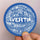 Round Everton Blue Coaster