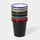 Falcon Enamelware Tumbler 310ml - White with Blue rim