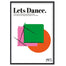 Let's Dance A3 Print Lifestyle