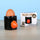 Half Moon Bay Aardman Feathers McGraw Head Shaped Egg Cup
