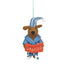 Felt So Good Christmas Benny the Bedtime Stories Pooch Hanging Decoration