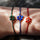 Flower Friendship Band - Wine