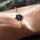 Flower Friendship Bracelet - Navy