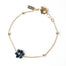 Flower Friendship Bracelet - Navy