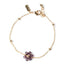 Flower Friendship Bracelet - Purple