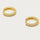 Mini Classic Gold Hoops