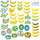 Haco Box of Stickers - Bananas