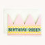Birthday Queen Party Hat Crown Card