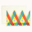 It's My Birthday Party Hat Crown Card