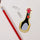 Half Moon Bay Aardman Feathers McGraw Metal Bookmark