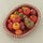 HAY Barro Oval Dish Large - Natural with Stripes