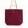 Burgundy with cream strap