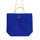 Electric blue with cream strap