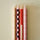 HAY Pattern Candle Set of 4 - Reds & Bordeaux