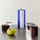 Hay Tin Container Large Off White Blue & Red