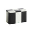 HAY Tin Container - Medium Black and Off-White