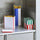 Hay Tin Container - Small - Red & Off-White