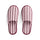 HAY Stripe Waffle Slippers Cool Pink