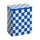 Hay Tin Container Small Dark Blue Lavender