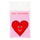 Greeting Life Puffy Toy Sticker - Heart
