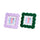 Helio Ferretti Petal Photo Frame 10x10cm - Dark Green