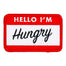 These Are Things Iron-On Patch - Hello I'm Hungry