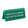 "Here For The Income Not For The Outcome" Green Desk Sign