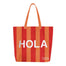 The General Classification Hola Tote Bag - Orange Stripe