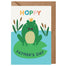 Frog Hoppy Father's Day Card