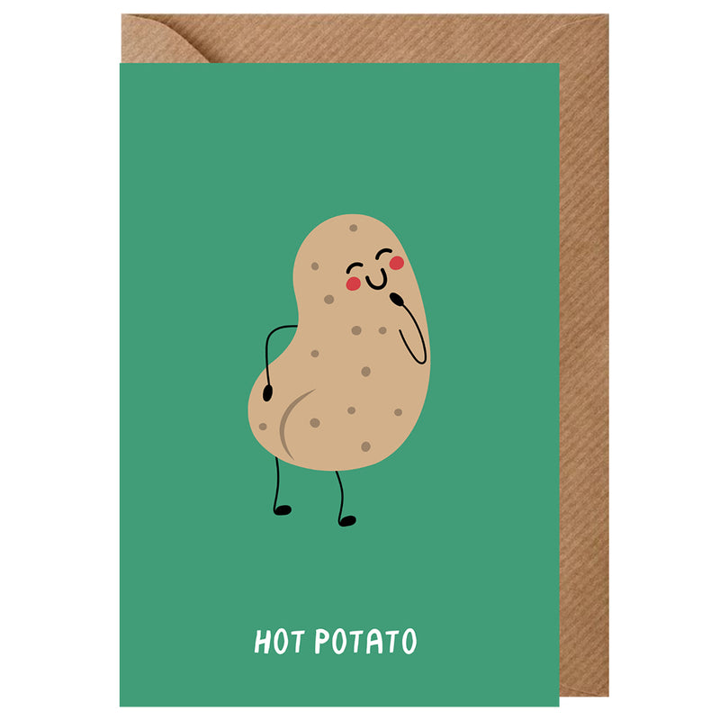 Hot Potato Valentines Card | The Marmalade Cat – Utility Gift
