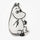 Moomintroll shaped hand warmer