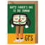 Human GPS Father's Day Card