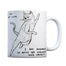 David Shrigley I Am Not Cute Mug