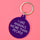 I Like Animals More Than People Keyring