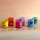 Colour candle collection