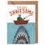 Jawesome Jaws Father's Day Card