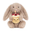 Jellycat Bashful Beige Bunny 'Birthday'