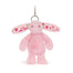 Jellycat Blushkin Blossom Bunny Bag Charm