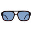 Kaya Sunglasses - Demi Tortoise (Blue Lens)