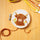 Kikkerland Mini Cross Stitch Kit - Highland Cow