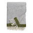 Klippan Lambswool Throw, Hampus Grey & Avocado